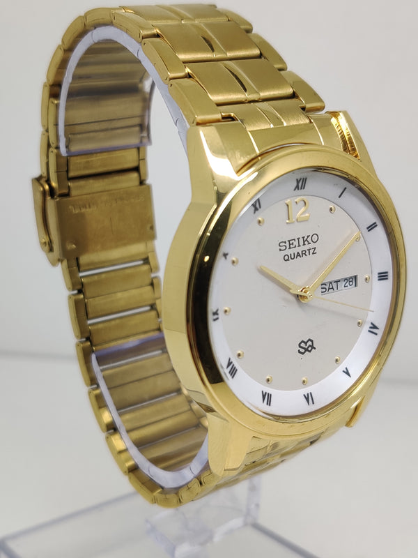 Seiko 5 Black Dial quartz Watch