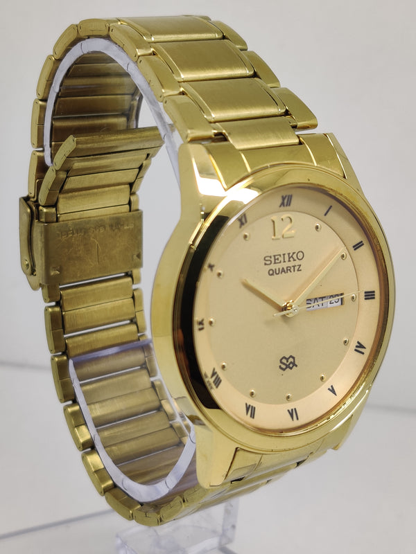 Seiko 5 Black Dial quartz Watch