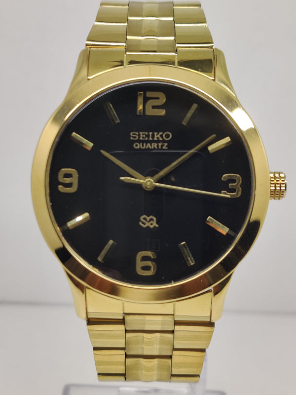 Seiko 5 Black Dial quartz Watch