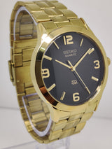 Seiko 5 Black Dial quartz Watch