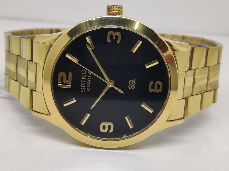 Seiko 5 Black Dial quartz Watch