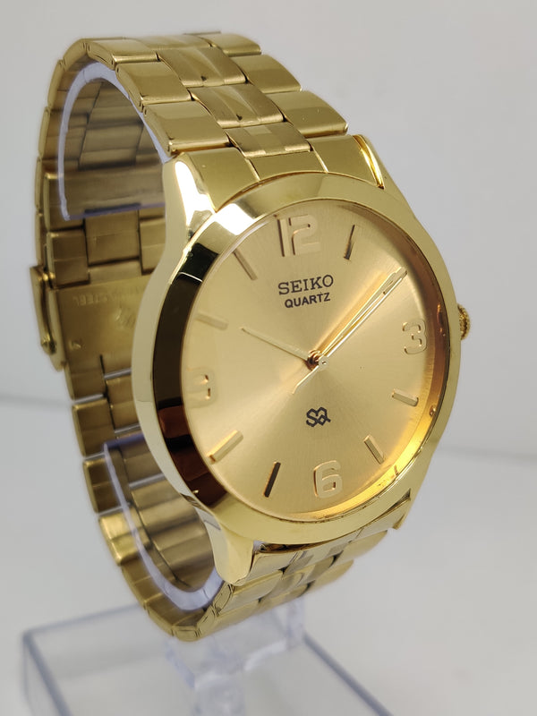 Seiko 5 Black Dial quartz Watch
