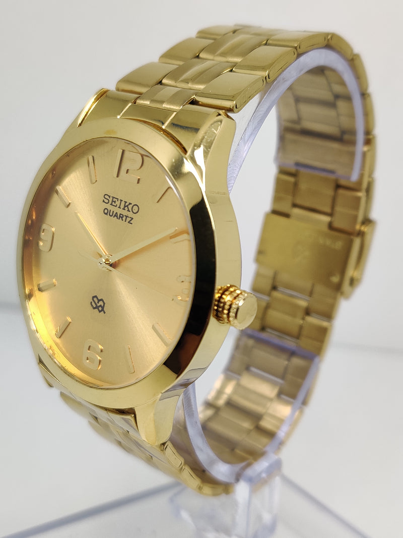 Seiko 5 Black Dial quartz Watch