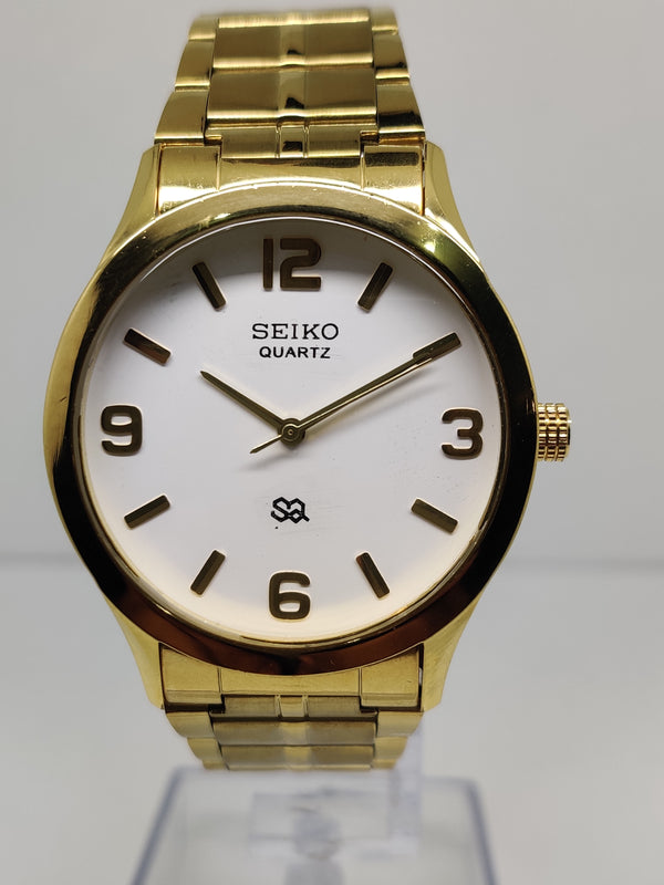 Seiko 5 Black Dial quartz Watch