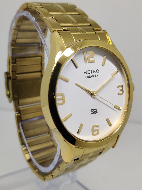 Seiko 5 Black Dial quartz Watch