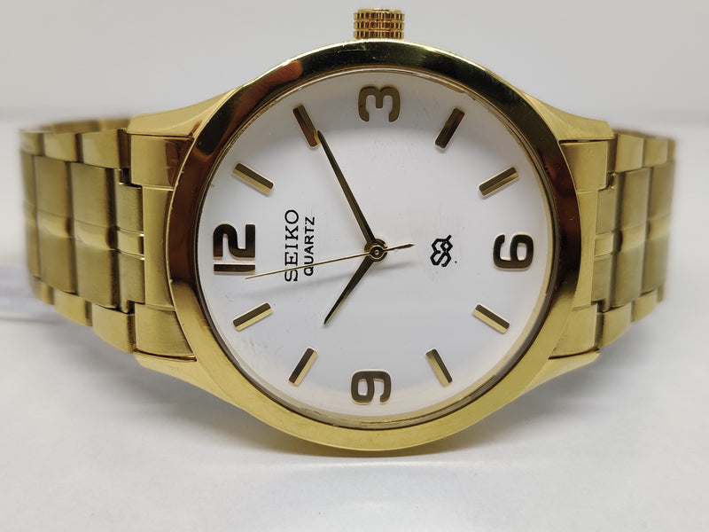 Seiko 5 Black Dial quartz Watch