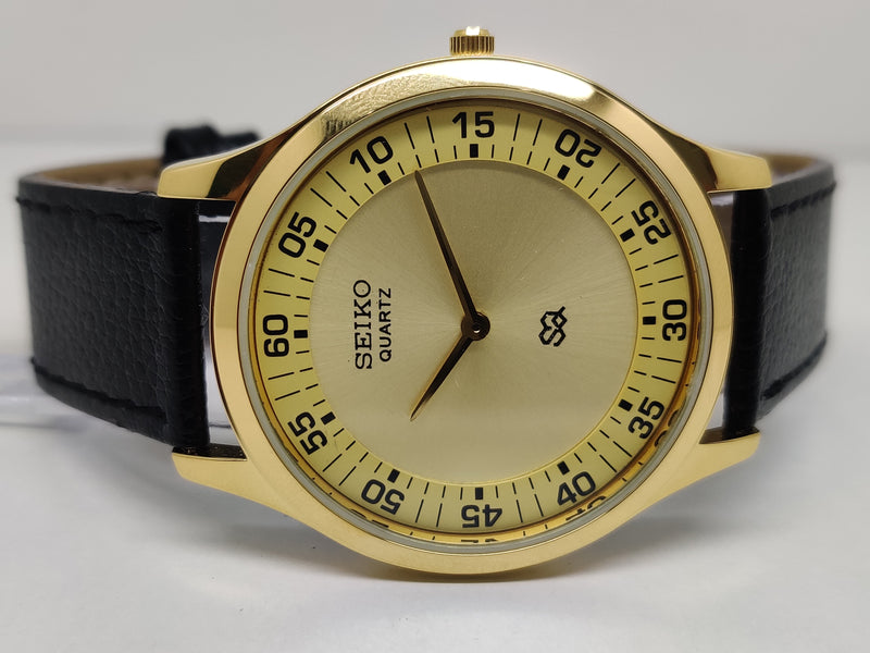 Seiko 5 Black Dial quartz Watch