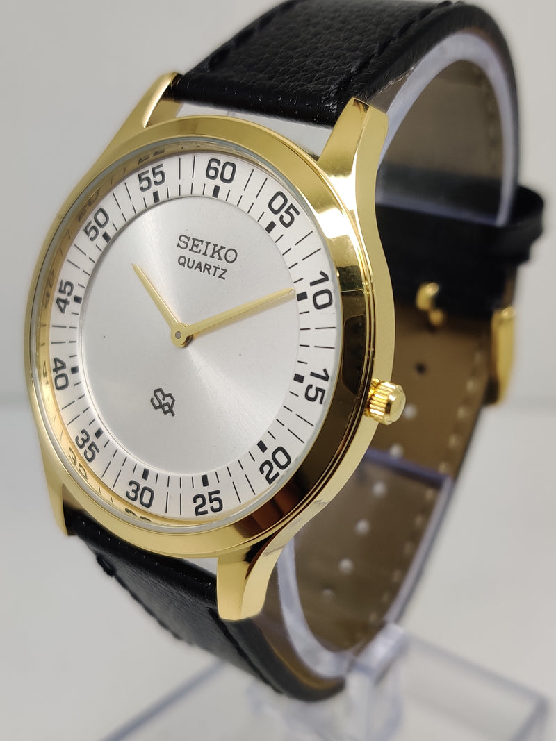 Seiko 5 Black Dial quartz Watch