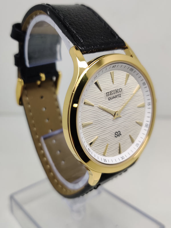 Seiko 5 Black Dial quartz Watch