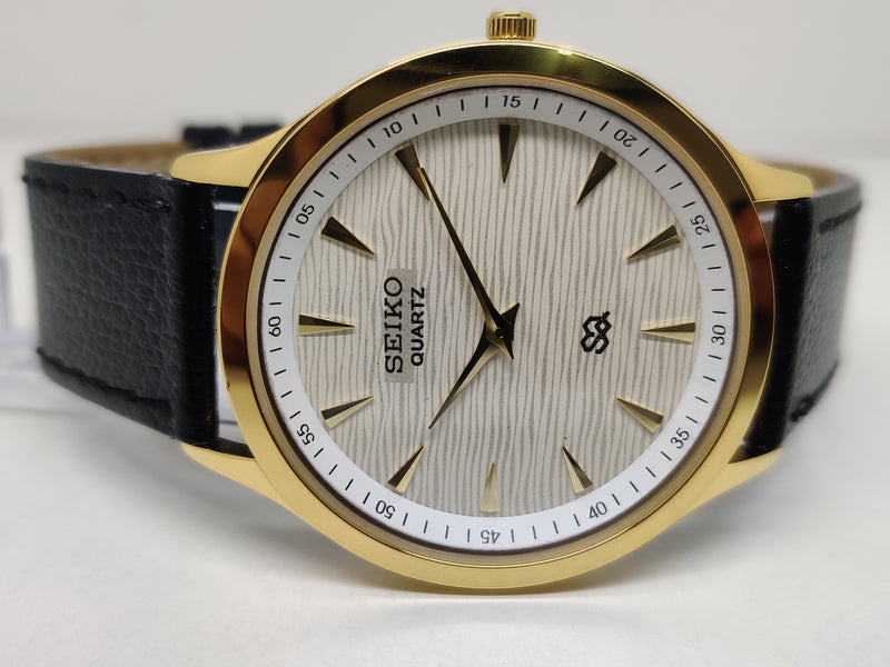 Seiko 5 Black Dial quartz Watch