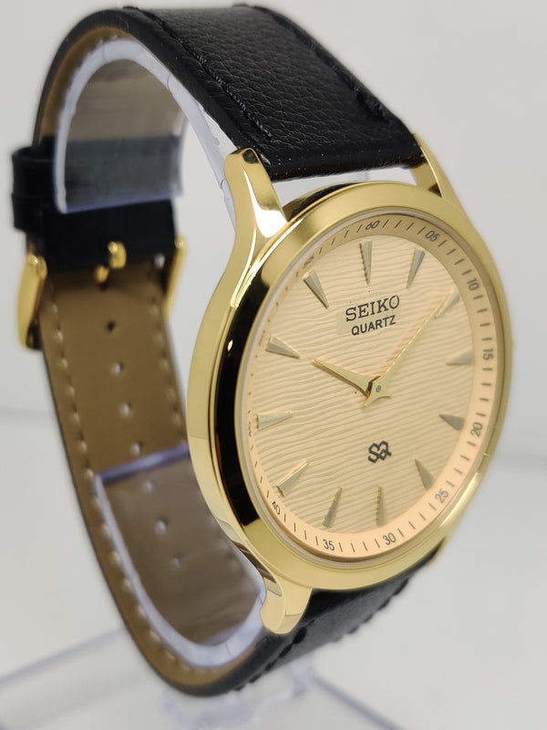 Seiko 5 Black Dial quartz Watch