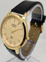Seiko 5 Black Dial quartz Watch