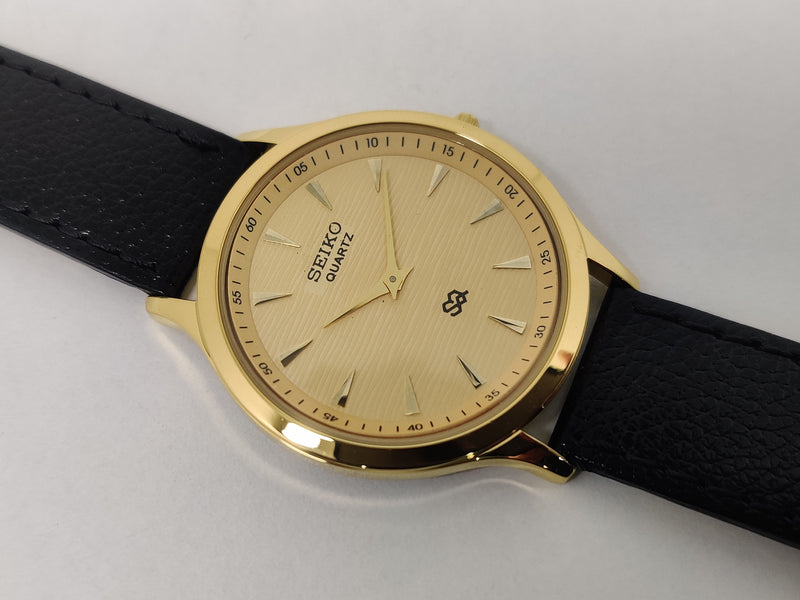 Seiko 5 Black Dial quartz Watch