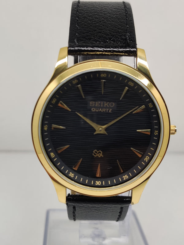 Seiko 5 Black Dial quartz Watch