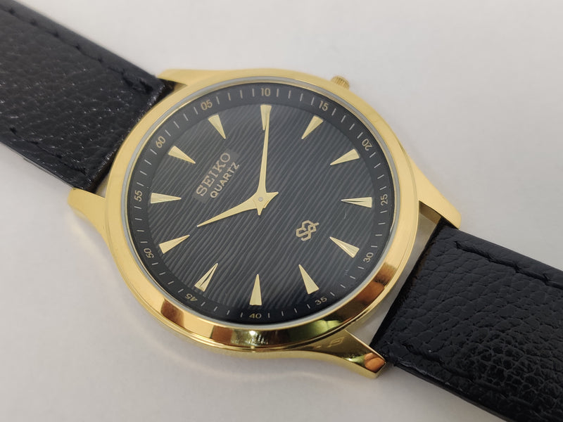Seiko 5 Black Dial quartz Watch