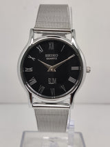 Seiko 5 Black Dial quartz Watch