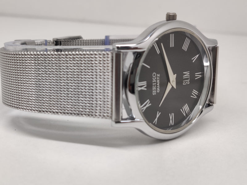 Seiko 5 Black Dial quartz Watch