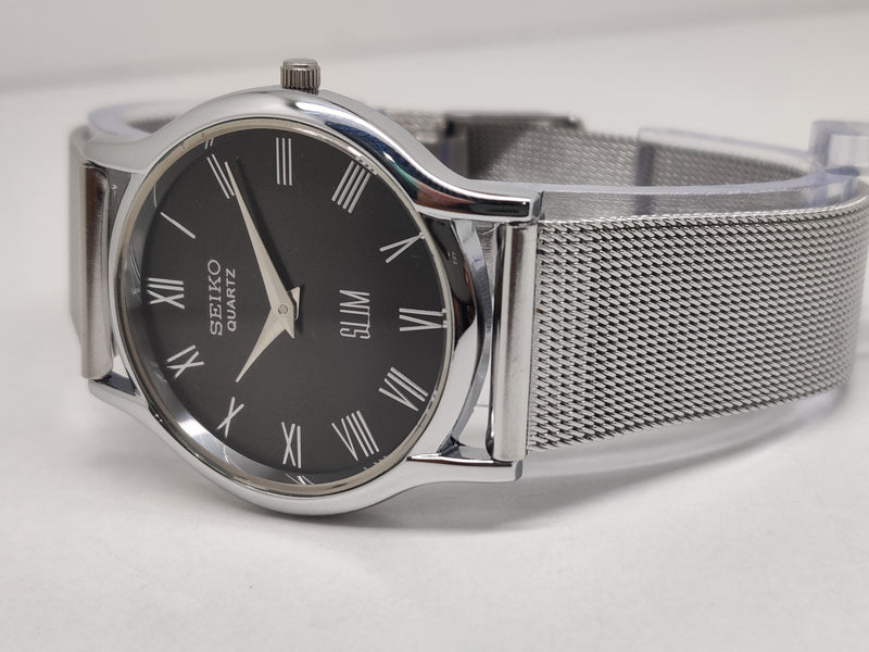 Seiko 5 Black Dial quartz Watch
