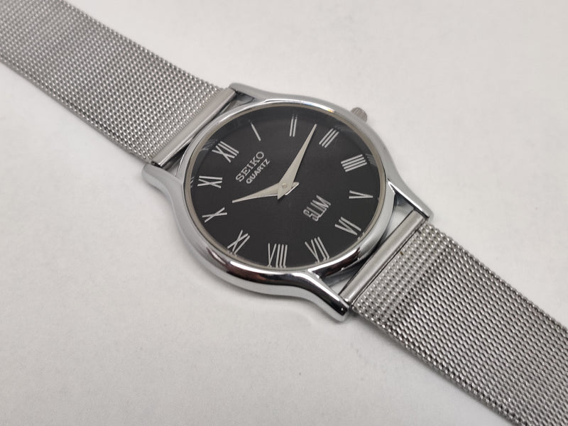 Seiko 5 Black Dial quartz Watch