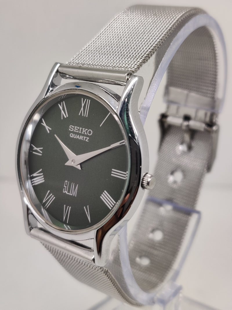 Seiko 5 Black Dial quartz Watch