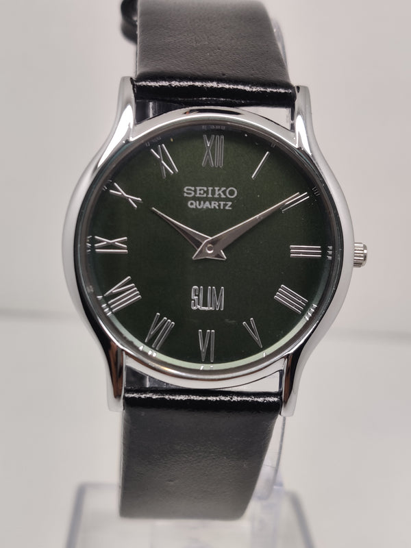 Seiko 5 Black Dial quartz Watch
