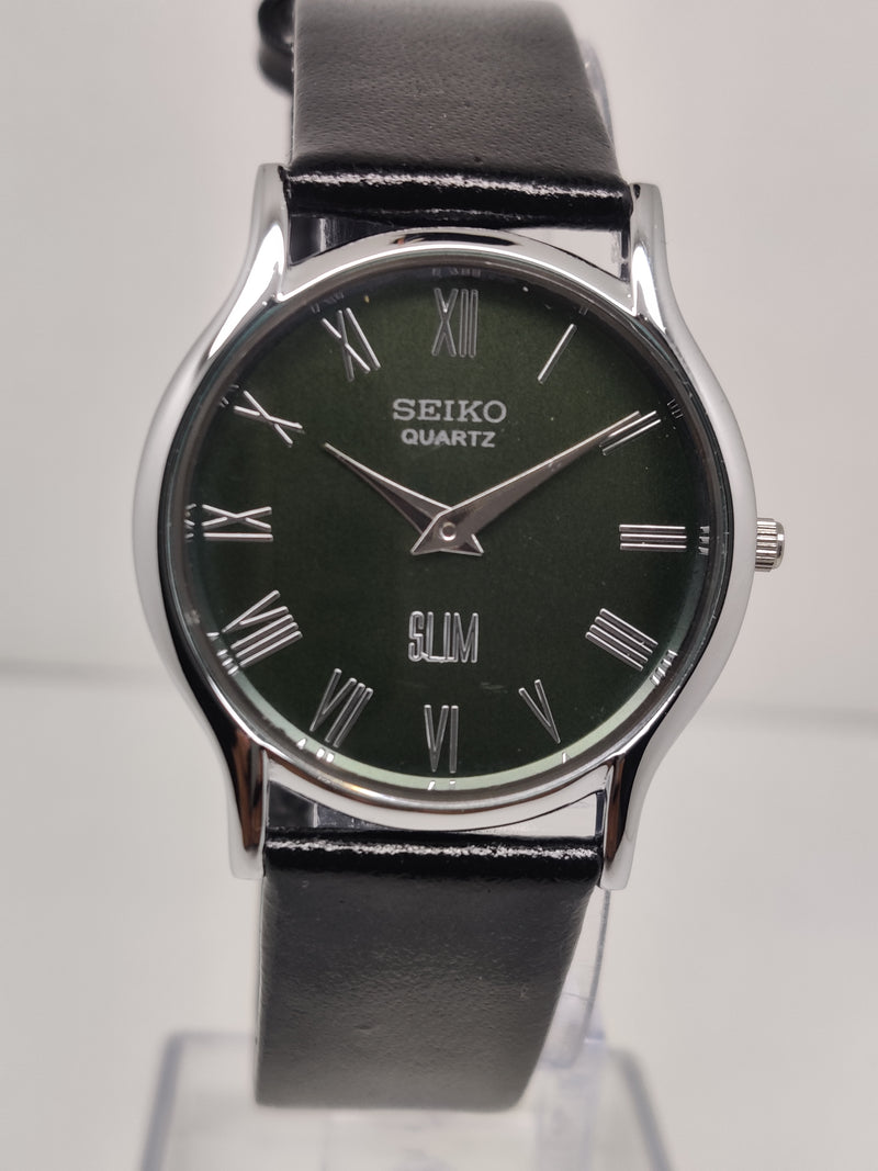 Seiko 5 Black Dial quartz Watch