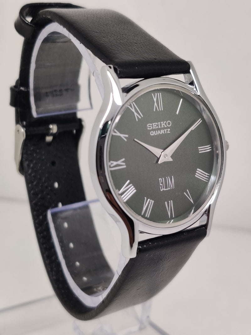 Seiko 5 Black Dial quartz Watch