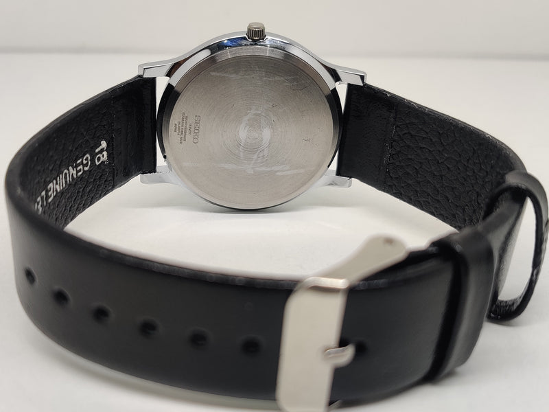 Seiko 5 Black Dial quartz Watch