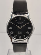 Seiko 5 Black Dial quartz Watch