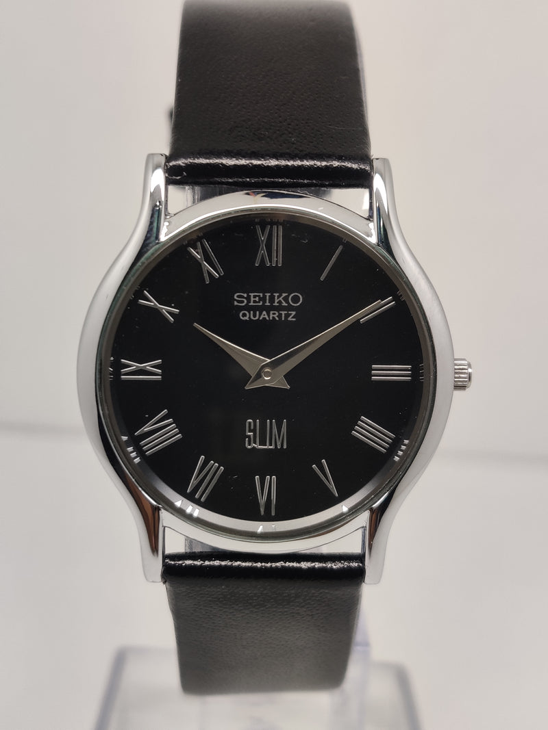 Seiko 5 Black Dial quartz Watch