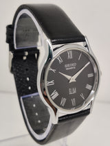 Seiko 5 Black Dial quartz Watch