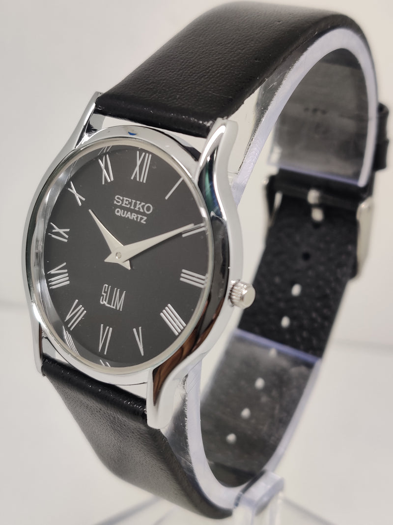 Seiko 5 Black Dial quartz Watch