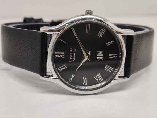 Seiko 5 Black Dial quartz Watch