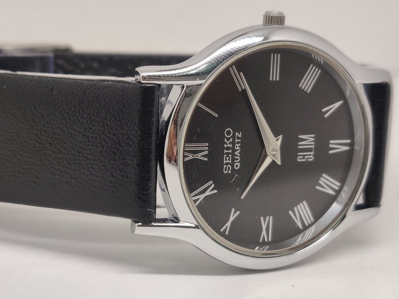 Seiko 5 Black Dial quartz Watch