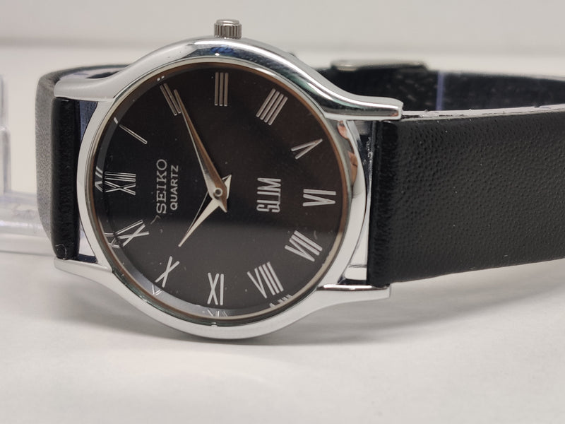 Seiko 5 Black Dial quartz Watch
