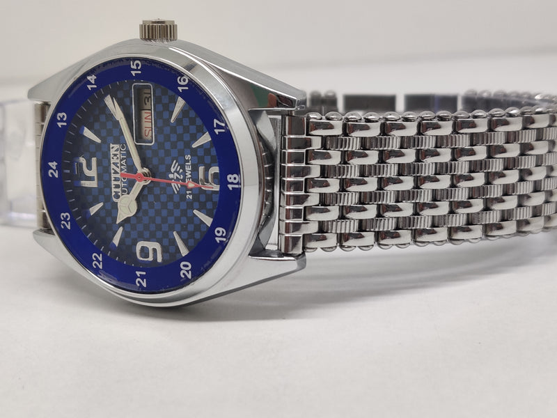 Citizen Automatic 8200 Movement stainless steel Japan Made 21 Jewels Men s Wrist Watch