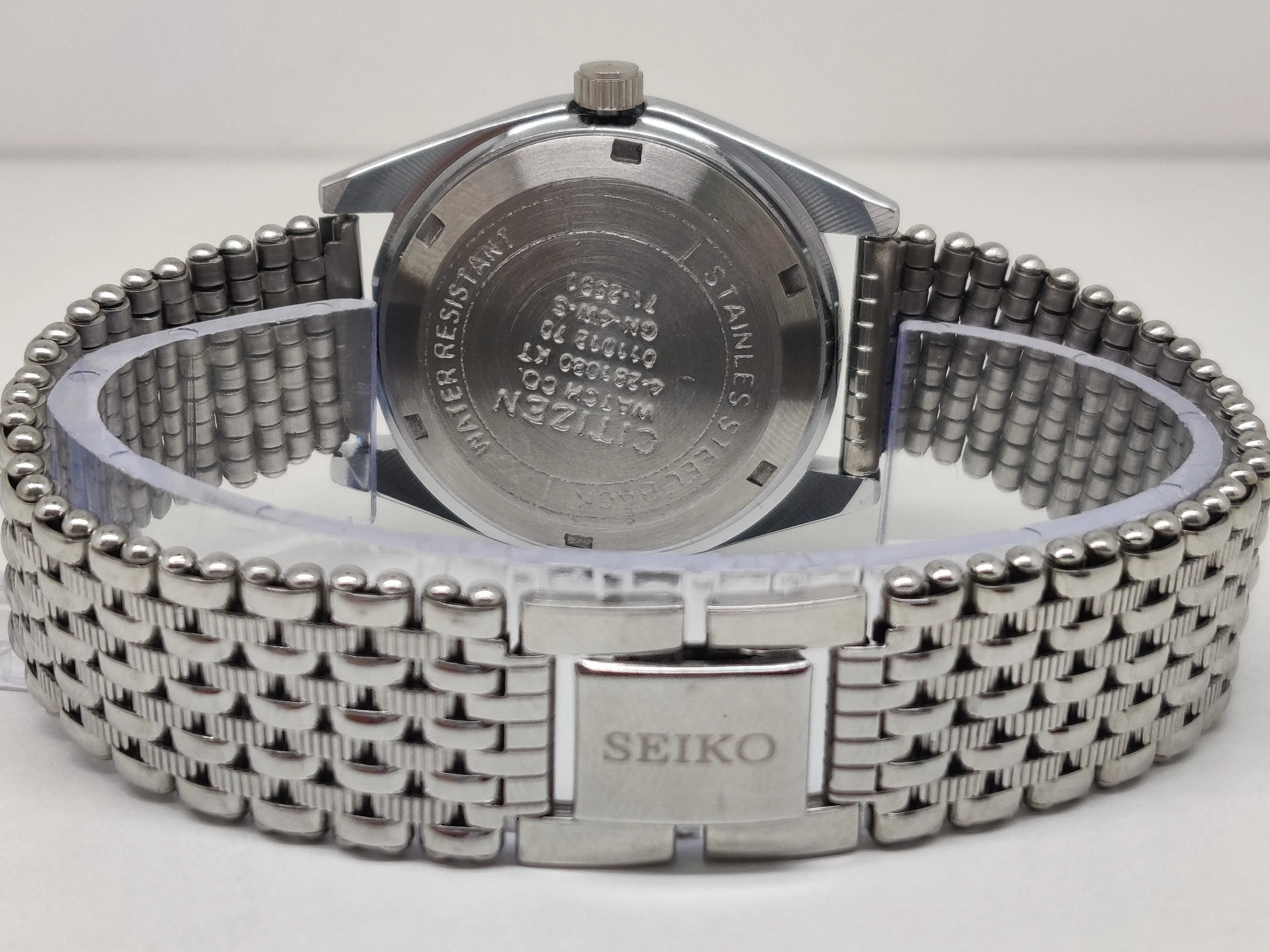 Citizen Automatic 8200 Movement stainless steel Japan Made 21 Jewels Men s Wrist Watch National Watches