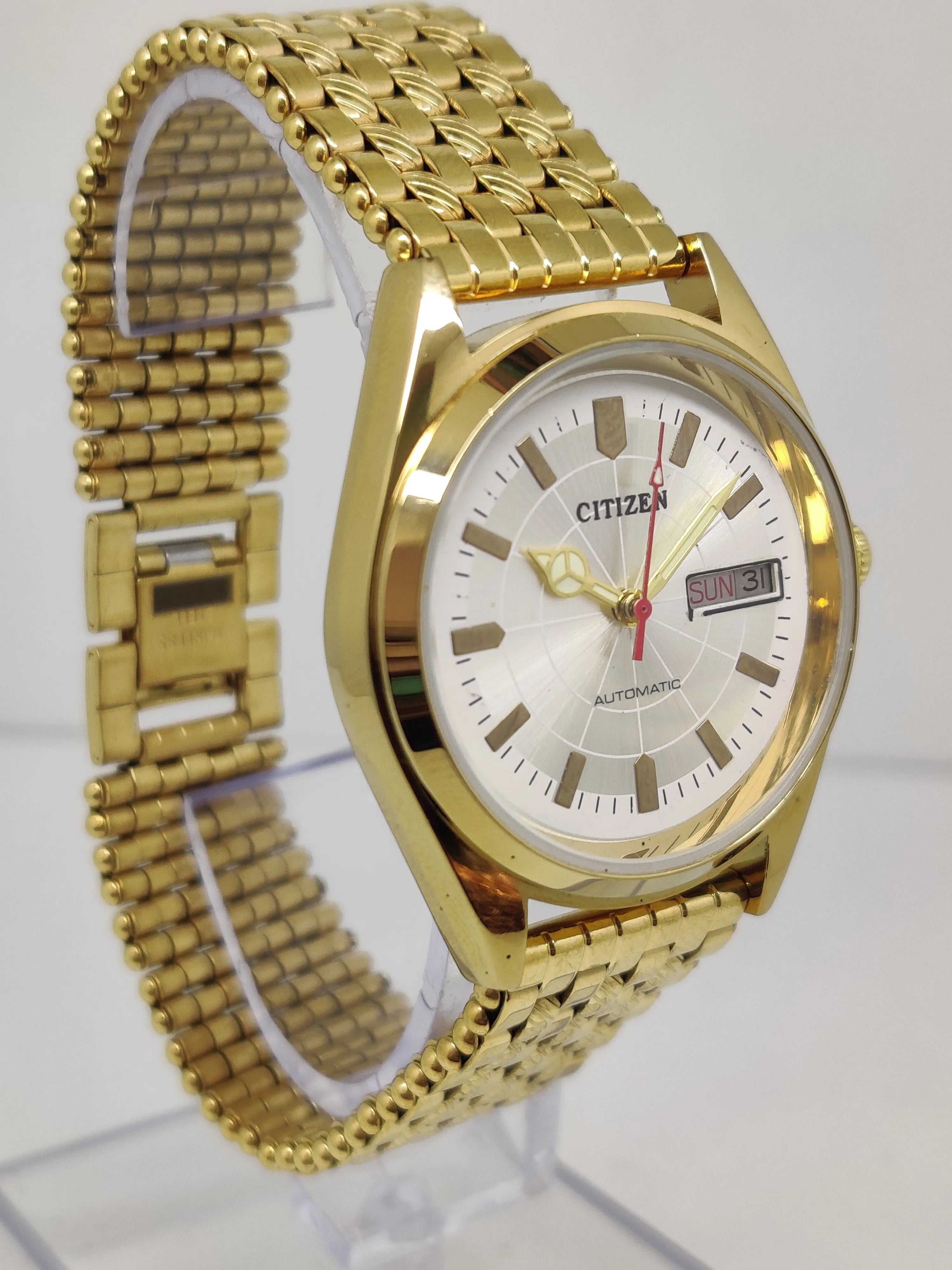 Citizen Automatic 8200 Movement stainless steel Japan Made 21 Jewels Men s Wrist Watch National Watches