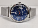 Hmt Pilot Mechanical Handwinding Movement stainless Steel Para Shock 17 Jewels Analog Dial Wrist Watch For Men