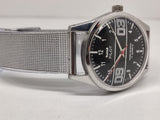 Hmt Pilot Mechanical Handwinding Movement stainless Steel Para Shock 17 Jewels Analog Dial Wrist Watch For Men