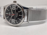 Hmt Pilot Mechanical Handwinding Movement stainless Steel Para Shock 17 Jewels Analog Dial Wrist Watch For Men