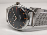 Hmt Pilot Mechanical Handwinding Movement stainless Steel Para Shock 17 Jewels Analog Dial Wrist Watch For Men