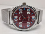 Hmt Pilot Mechanical Handwinding Movement stainless Steel Para Shock 17 Jewels Analog Dial Wrist Watch For Men