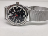 Hmt Pilot Mechanical Handwinding Movement stainless Steel Para Shock 17 Jewels Analog Dial Wrist Watch For Men