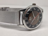 Hmt Pilot Mechanical Handwinding Movement stainless Steel Para Shock 17 Jewels Analog Dial Wrist Watch For Men