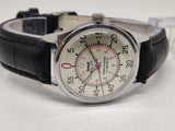 Hmt Pilot Mechanical Handwinding Movement stainless Steel Para Shock 17 Jewels Analog Dial Wrist Watch For Men