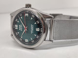 Hmt Pilot Mechanical Handwinding Movement stainless Steel Para Shock 17 Jewels Analog Dial Wrist Watch For Men