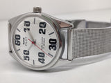 Hmt Pilot Mechanical Handwinding Movement stainless Steel Para Shock 17 Jewels Analog Dial Wrist Watch For Men