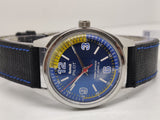 Hmt Pilot Mechanical Handwinding Movement stainless Steel Para Shock 17 Jewels Analog Dial Wrist Watch For Men