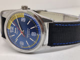 Hmt Pilot Mechanical Handwinding Movement stainless Steel Para Shock 17 Jewels Analog Dial Wrist Watch For Men